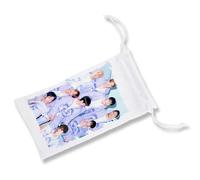 MERCHANDMANIA 1 Funda Bolsa Multiusos Chicos Cantantes Grupo reverxe Back Pocket Gafas Dados rol Personalizada Color