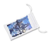 MERCHANDMANIA 1 Funda Bolsa Multiusos estacion Espacial futurista Fantasia alienigena Gafas Dados rol Personalizada Color