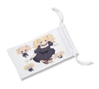 MERCHANDMANIA 1 Funda Bolsa Multiusos IA Ani Inteligencia Artificial Grok Elon Musk X Gafas Dados rol Personalizada Color