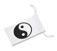 MERCHANDMANIA 1 Funda Bolsa Multiusos Religion taoista fe Bien Mal Ying Yang Karma Equilibrio Gafas Dados rol Personalizada Color