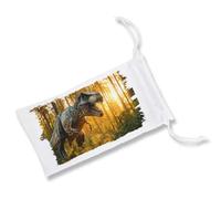MERCHANDMANIA 1 Funda Bolsa Multiusos tiranosaurus Rex Dinosaurio accion Cazador prehistoria Gafas Dados rol Personalizada Color