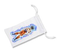 MERCHANDMANIA 1 Funda Bolsa Multiusos Ultra Guerrero Poder Instinto Aura Cargando Gafas Dados rol Personalizada Color