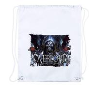 MERCHANDMANIA 1 Mochila DE Cuerdas AINZ OOAL Gown Anime Overlord Serie Dibujos Playa Piscina Picnic Excursion Personalizada