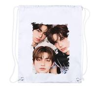 MERCHANDMANIA 1 Mochila de cuerdas album cantantes head shoulders knees toes playa piscina picnic excursion personalizada