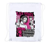 MERCHANDMANIA 1 Mochila de cuerdas anime serie personaje nana blackstone metal cartel grupo playa piscina picnic excursion personalizada