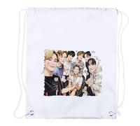 MERCHANDMANIA 1 Mochila de Cuerdas BTS Grupo KPOP Fanart Anime Dyonisus Prometheus Playa Piscina Picnic Excursion Personalizada