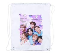 MERCHANDMANIA 1 Mochila DE Cuerdas BTS Grupo Permission to Dance on Stage Playa Piscina Picnic Excursion Personalizada