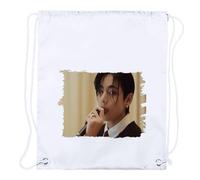 MERCHANDMANIA 1 Mochila DE Cuerdas Cantantes KPOP vfriends BTS Jimin and v Playa Piscina Picnic Excursion Personalizada