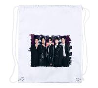 MERCHANDMANIA 1 Mochila de Cuerdas Chicos Cantantes Famosos Grupo Enemies with Benefits Playa Piscina Picnic Excursion Personalizada