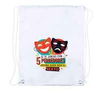 MERCHANDMANIA 1 Mochila de Cuerdas Frase incomoda Verdad Consejo Amistad Amigos Playa Piscina Picnic Excursion Personalizada