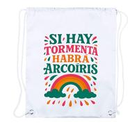 MERCHANDMANIA 1 Mochila de Cuerdas Frase motivadora Actitud motivacion Felicidad Playa Piscina Picnic Excursion Personalizada