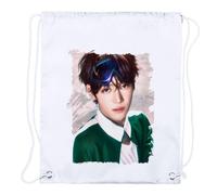 MERCHANDMANIA 1 Mochila de Cuerdas Lucky Unplugged Boy Grupo Musical Mundial Playa Piscina Picnic Excursion Personalizada
