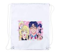 MERCHANDMANIA 1 Mochila de Cuerdas Marriagetoxin Serie Anime Mafia femboy Novios Gay Playa Piscina Picnic Excursion Personalizada