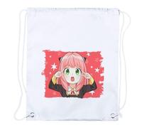 MERCHANDMANIA 1 Mochila DE Cuerdas Spy x Family niña Anya Kawaii Cute Mona Playa Piscina Picnic Excursion Personalizada
