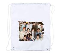 MERCHANDMANIA 1 Mochila DE Cuerdas Treasure KPOP Chicos 2025 Album Hello King Kong Playa Piscina Picnic Excursion Personalizada