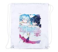 MERCHANDMANIA 1 Mochila DE Cuerdas Tsue to Tsurugi no Wistoria Will y elfaria Playa Piscina Picnic Excursion Personalizada