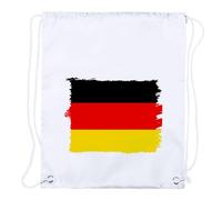 MERCHANDMANIA 2 Mochilas DE Cuerdas Bandera DE Alemania Logo Pais nacion Gobierno Playa Piscina Picnic Excursion Personalizada