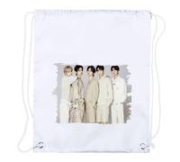 MERCHANDMANIA 2 Mochilas DE Cuerdas Cantantes KPOP TXT Blue Hour Sugar Rush Ride Playa Piscina Picnic Excursion Personalizada