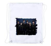 MERCHANDMANIA 2 Mochilas de Cuerdas Chicos Cantantes Grupo Touch and go Playa Piscina Picnic Excursion Personalizada