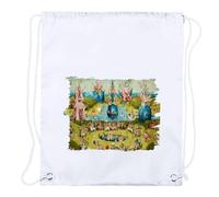 MERCHANDMANIA 2 Mochilas DE Cuerdas Cuadro Jardin DE Las DELICIAS EL Bosco Playa Piscina Picnic Excursion Personalizada