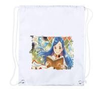 MERCHANDMANIA 2 Mochilas de Cuerdas Honzuki no Gekokujou Serie Dibujos Chica Magica Playa Piscina Picnic Excursion Personalizada