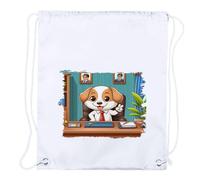 MERCHANDMANIA 2 Mochilas DE Cuerdas Perro Alcalde profesion concejal politico Playa Piscina Picnic Excursion Personalizada
