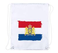MERCHANDMANIA 3 Mochilas DE Cuerdas Bandera Holanda Paises Bajos Gobierno holandes Playa Piscina Picnic Excursion Personalizada