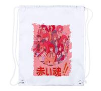 MERCHANDMANIA 3 Mochilas de Cuerdas Chicas Anime Fairy Tail rias DXD Ranma Steins Gate Playa Piscina Picnic Excursion Personalizada