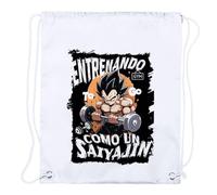 MERCHANDMANIA 3 Mochilas de cuerdas entrenando to go serie anime musculos lucha playa piscina picnic excursion personalizada