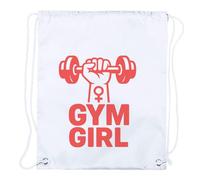 MERCHANDMANIA 3 Mochilas de Cuerdas Frase Gimnasio Deporte provocadora Gym Girl Mujer Lucha Playa Piscina Picnic Excursion Personalizada
