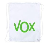 MERCHANDMANIA 3 Mochilas DE Cuerdas Logo Partido VOX Derecha Politica Playa Piscina Picnic Excursion Personalizada