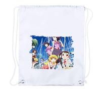 MERCHANDMANIA 3 Mochilas DE Cuerdas Monogatari Series Off & Monster Season Playa Piscina Picnic Excursion Personalizada
