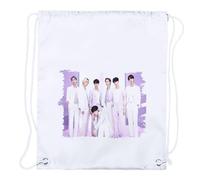 MERCHANDMANIA 3 Mochilas DE Cuerdas Run BTS Born Singer no More Dream N.O Playa Piscina Picnic Excursion Personalizada