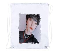 MERCHANDMANIA 3 Mochilas DE Cuerdas StrayKids Personaje KPOP Cantante 2025 I N Playa Piscina Picnic Excursion Personalizada