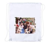 MERCHANDMANIA 4 Mochilas DE Cuerdas ablume KPOP Chicas 2025 my Bad Boy Moving Song Playa Piscina Picnic Excursion Personalizada