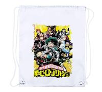 MERCHANDMANIA 4 Mochilas DE Cuerdas boku no Hero Academia my Hero Academia Playa Piscina Picnic Excursion Personalizada