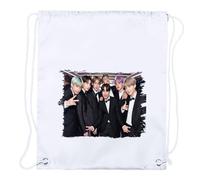 MERCHANDMANIA 4 Mochilas DE Cuerdas BTS Gala Map of The Soul KPOP Cantantes Playa Piscina Picnic Excursion Personalizada