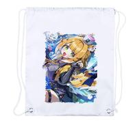 MERCHANDMANIA 4 Mochilas de Cuerdas Juego Anime RPG Personaje zenless Zone Zero fufu Playa Piscina Picnic Excursion Personalizada