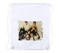 MERCHANDMANIA 4 Mochilas DE Cuerdas mytro KPOP Disco Truly Love Hate Music Playa Piscina Picnic Excursion Personalizada