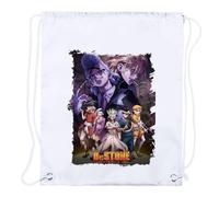 MERCHANDMANIA 4 Mochilas de Cuerdas Serie Anime dr Stone cuarta Saga Temporada Personajes Playa Piscina Picnic Excursion Personalizada