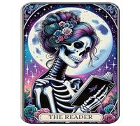 MERCHANDMANIA Alfombrilla Grande Carta Tarot Graciosa Meme Lector Libros Biblioteca Mousepad Raton