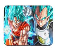 MERCHANDMANIA Alfombrilla Grande Guerreros Anime Lucha rivales Serie peleas Bola Mousepad Raton