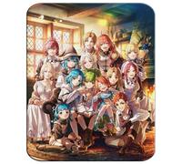 MERCHANDMANIA Alfombrilla Grande mushoku Tensei rudeus silphiette eris Roxy Mousepad Raton