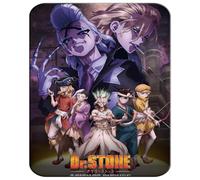 MERCHANDMANIA Alfombrilla Grande Serie Anime dr Stone cuarta Saga Temporada Personajes Mousepad Raton