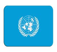 MERCHANDMANIA ALFOMBRILLA PEQUEÑA bandera naciones unidas pais gobierno mundial mousepad raton