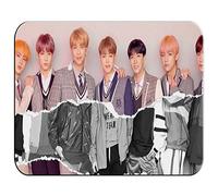 MERCHANDMANIA Alfombrilla PEQUEÑA BTS Korea Fake Love Music Mousepad Raton