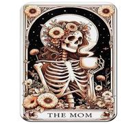 MERCHANDMANIA Alfombrilla Pequeña Carta Tarot Graciosa Meme Madre Hijo Mama Mujer Mousepad Raton