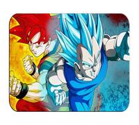 MERCHANDMANIA Alfombrilla Pequeña Guerreros Anime Lucha Dioses Serie peleas Videojuego Mousepad Raton