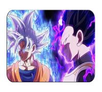 MERCHANDMANIA Alfombrilla Pequeña Luchadores Serie peleas Dioses Angeles Bolas Dibujos Mousepad Raton