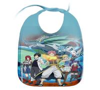 MERCHANDMANIA BABERO AZUL Fairy Tail 100 nen Quest dragon natsu baby bib